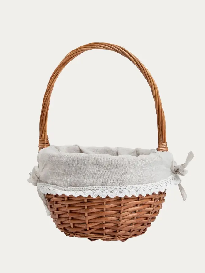Koszyk CARELLO wiklinowy mały 20 cm