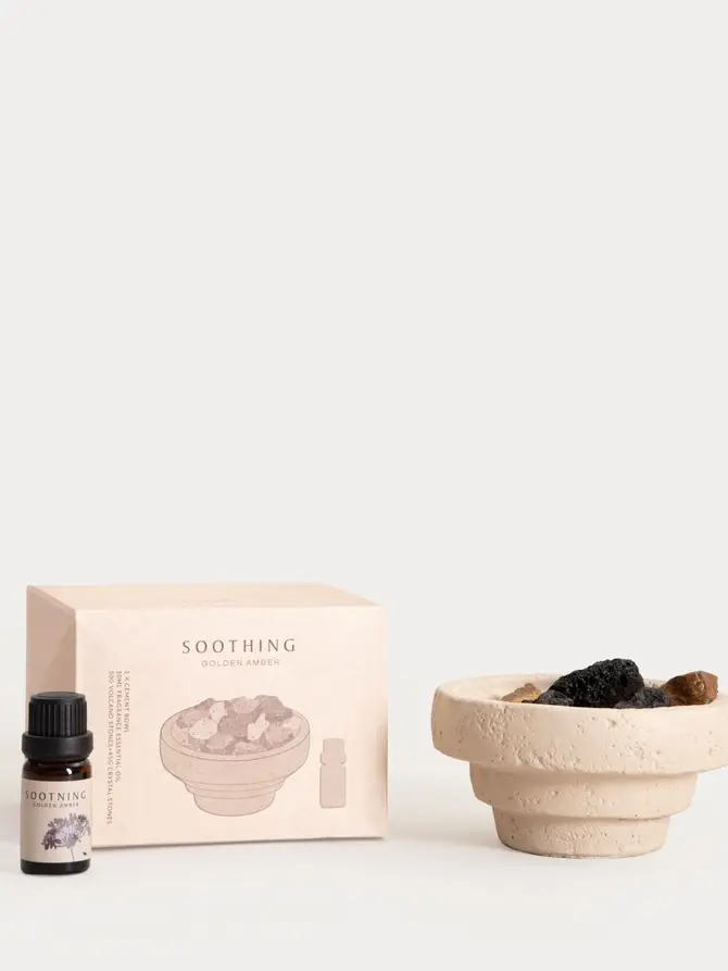 Zestaw zapachowy ZEN RITUAL z kamieniami wulkanicznymi i olejkiem 10 ml