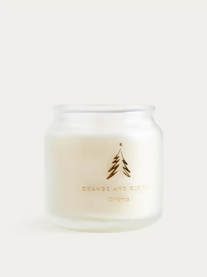 Świeca zapachowa SNOWFALL Orange and Cloves 160 g