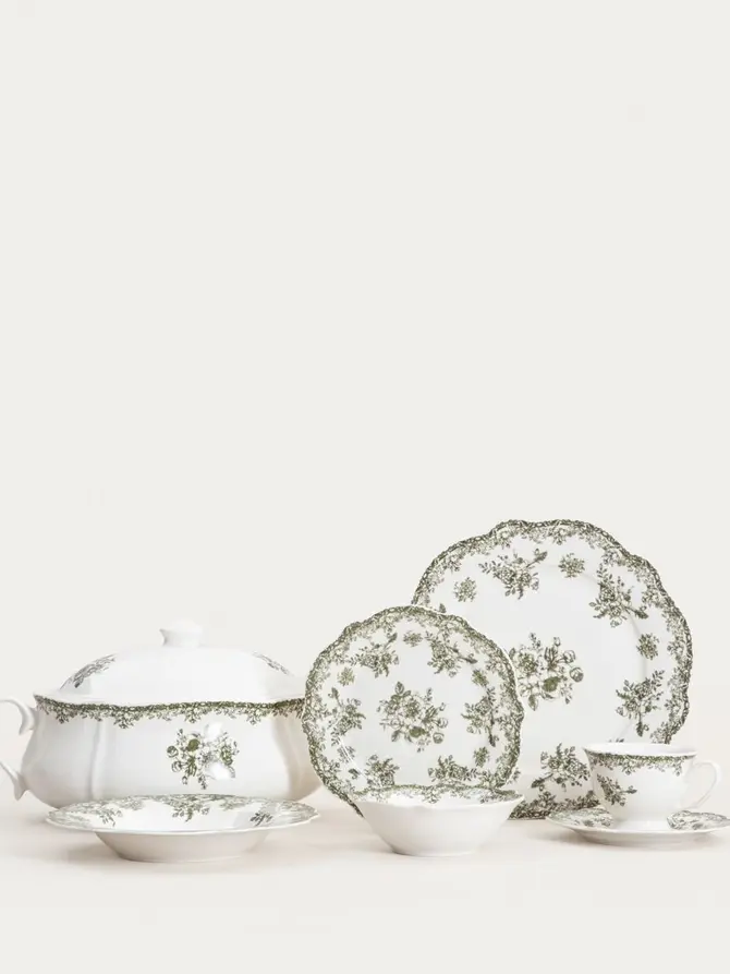 Miska LOURRY zielona 14 cm