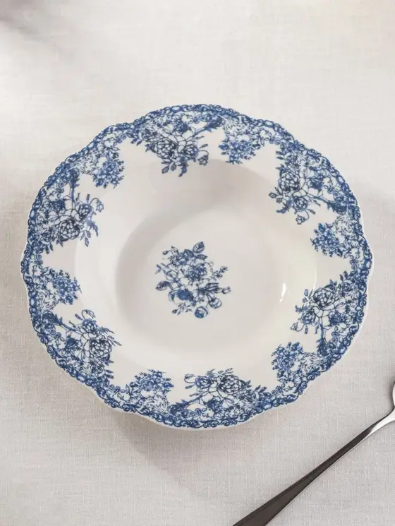 Talerz LOURRY głęboki granatowy 22 cm