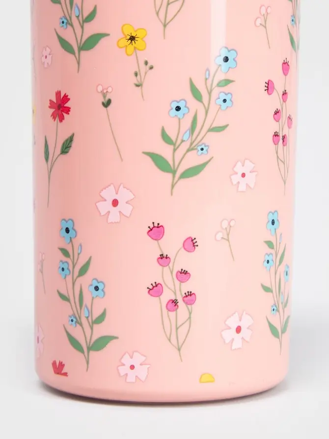 Zestaw lunchbox B2 LUSY różowy z kubkiem 1,8l + 0,5l