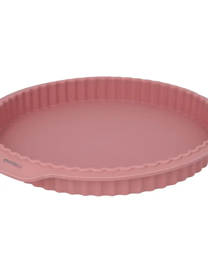 Forma EASY BAKE na tartę silikonowa różowa 31 cm