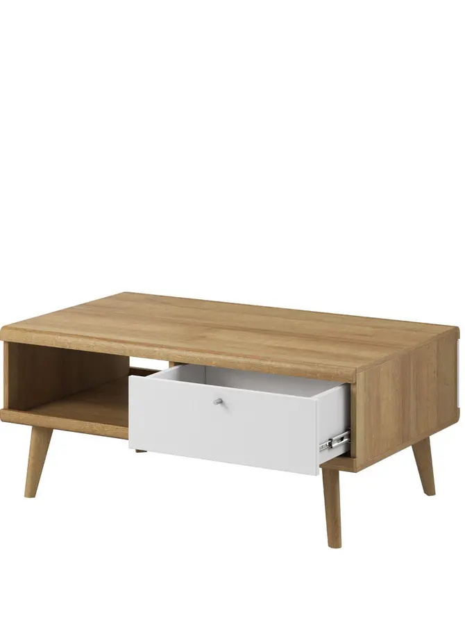 Ława PRIMO biała 107x46x67 cm