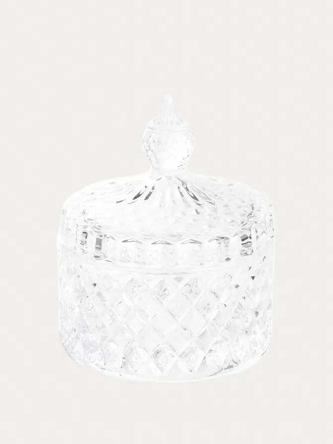 Cukiernica FERRAN szklana 10x8 cm