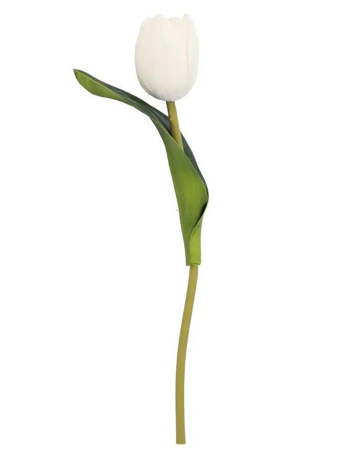 Kwiaty LITEN sztuczne tulipany białe 30 cm