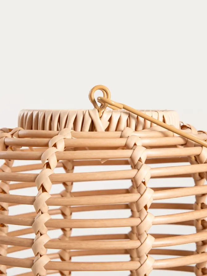 Lampion ROHO naturalny 11x20x24 cm