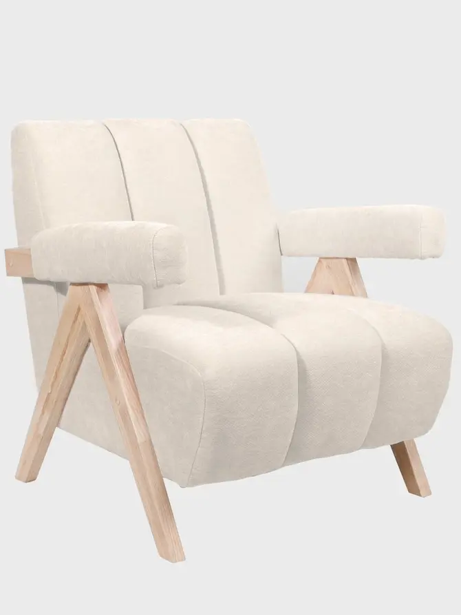Fotel SUENO Ecru 70x81x81 cm