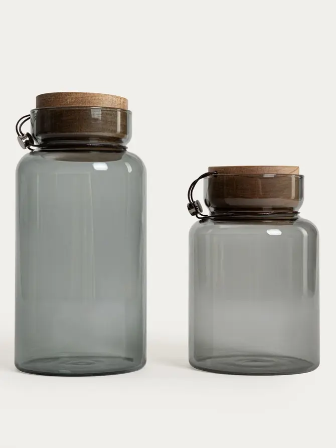 Pojemnik SORENA szary wysoki 1,5 l
