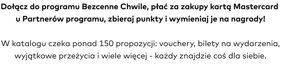 Mastercard bezcenne chwile