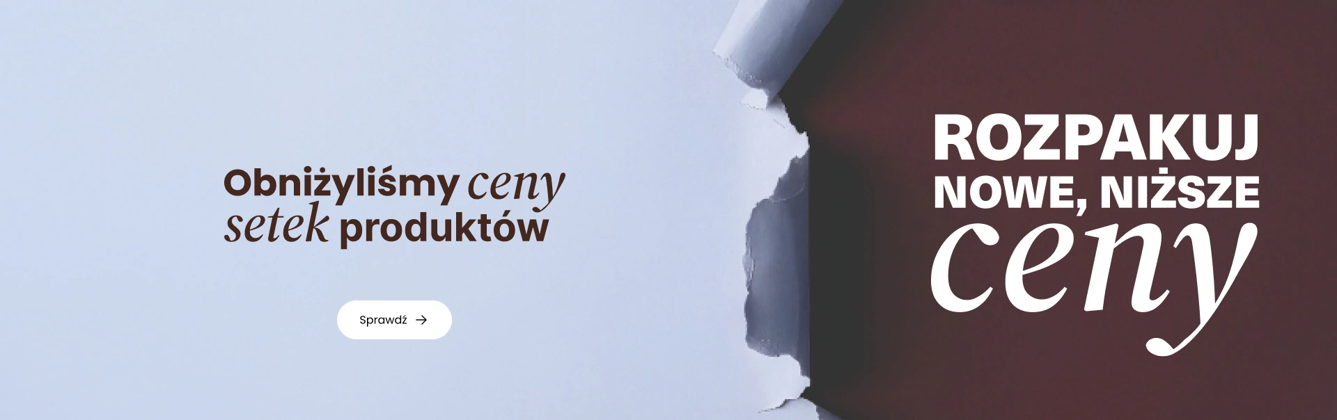 Produkty w niższych cenach