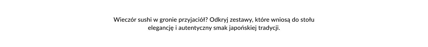 Zestawy azjatyckie