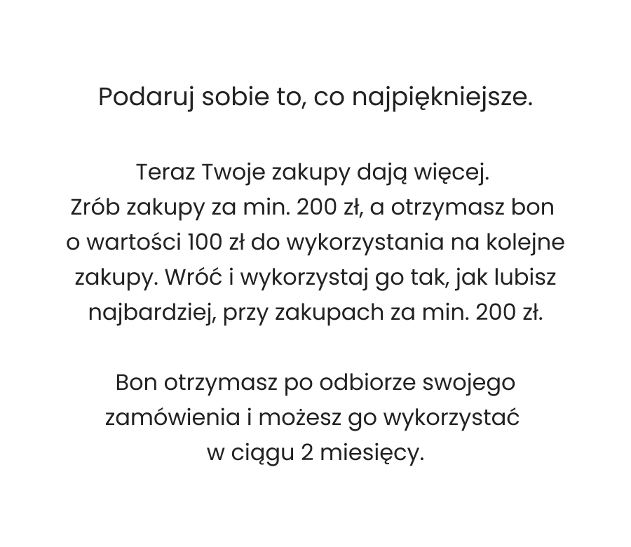 Bon 100zł
