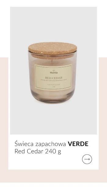Świeca zapachowa VERDE Red Cedar 240 g