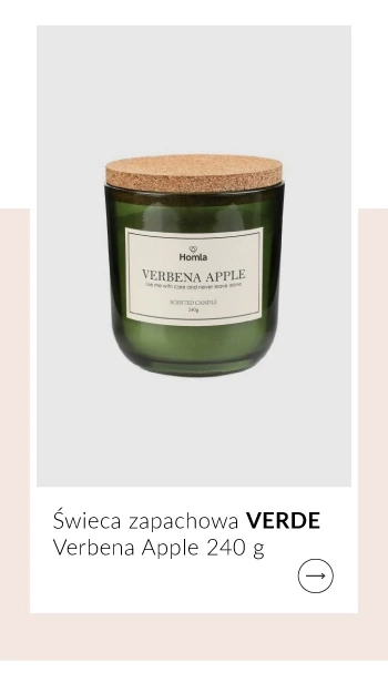 Świeca zapachowa VERDE Verbena Apple 240 g