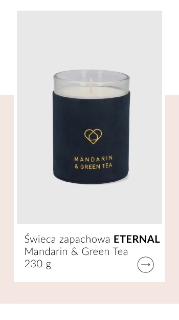 Świeca zapachowa ETERNAL Mandarin & Green Tea 230 g