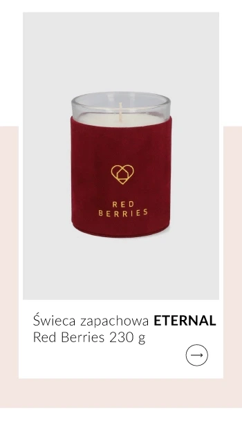 Świeca zapachowa ETERNAL Red berries 230 g