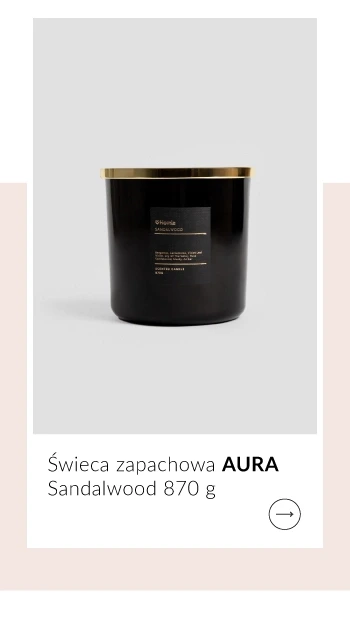 Świeca zapachowa AURA Sandalwood 870 g