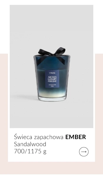 Świeca zapachowa EMBER Intense Noir 700g