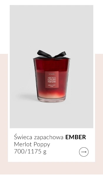 Świeca zapachowa EMBER Merlot Poppy 1175g