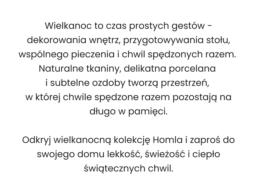 Naturalnie piękna wielkanoc