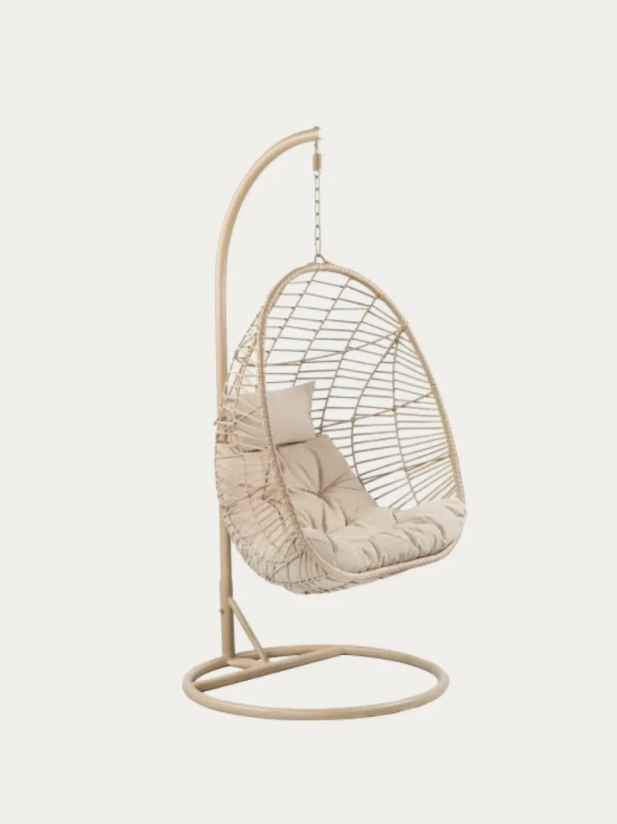 Homla Hustawka solei naturalna z poduszka natural 95x95x195 cm